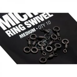 Korda Micro Rig Ring Swivel Medium -Fox Winkel 118591411284Korda Micro Ring Swivel Medium