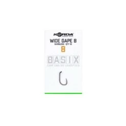 Korda Basix Wide Gape Hooks Barbless 11 Korda Basix Wide Gape Hooks Barbless -Fox Winkel 1540979Korda Basix Wide Gape Hooks Barbless 4