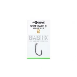 Korda Basix Wide Gape Hooks Barbless 12 Korda Basix Wide Gape Hooks Barbless -Fox Winkel 1540980Korda Basix Wide Gape Hooks Barbless 5