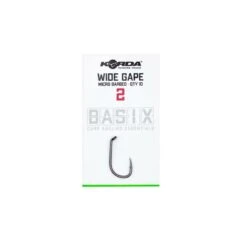 Korda Basix Wide Gape Hooks Barbed -Fox Winkel 1541002Korda Basix Wide Gape Hooks Barbed 3