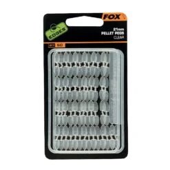 Fox Edges Pellet Pegs 21mm Clear